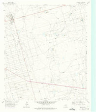 Goldsmith Texas Historical topographic map, 1:24000 scale, 7.5 X 7.5 Minute, Year 1965