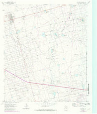 Goldsmith Texas Historical topographic map, 1:24000 scale, 7.5 X 7.5 Minute, Year 1965