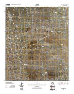 Goldsmith Texas Historical topographic map, 1:24000 scale, 7.5 X 7.5 Minute, Year 2010