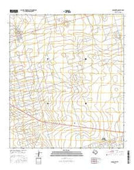 Goldsmith Texas Current topographic map, 1:24000 scale, 7.5 X 7.5 Minute, Year 2016