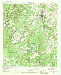 Goldthwaite Texas Historical topographic map, 1:62500 scale, 15 X 15 Minute, Year 1948