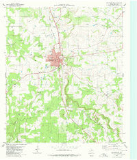 Goldthwaite Texas Historical topographic map, 1:24000 scale, 7.5 X 7.5 Minute, Year 1980