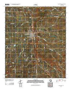 Goldthwaite Texas Historical topographic map, 1:24000 scale, 7.5 X 7.5 Minute, Year 2010