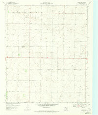Gomez Texas Historical topographic map, 1:24000 scale, 7.5 X 7.5 Minute, Year 1969