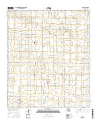Gomez Texas Current topographic map, 1:24000 scale, 7.5 X 7.5 Minute, Year 2016