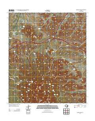 Gomez Peak Texas Historical topographic map, 1:24000 scale, 7.5 X 7.5 Minute, Year 2013