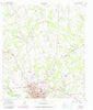 Gonzales North Texas Historical topographic map, 1:24000 scale, 7.5 X 7.5 Minute, Year 1962