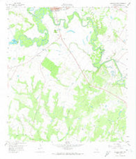 Gonzales South Texas Historical topographic map, 1:24000 scale, 7.5 X 7.5 Minute, Year 1959