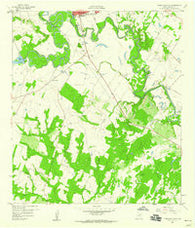 Gonzales South Texas Historical topographic map, 1:24000 scale, 7.5 X 7.5 Minute, Year 1959