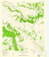Goodlow Park Texas Historical topographic map, 1:24000 scale, 7.5 X 7.5 Minute, Year 1960