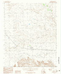 Goodnight Texas Historical topographic map, 1:24000 scale, 7.5 X 7.5 Minute, Year 1983