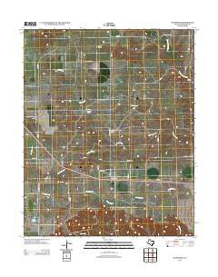Goodnight Texas Historical topographic map, 1:24000 scale, 7.5 X 7.5 Minute, Year 2012