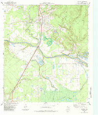 Goodrich Texas Historical topographic map, 1:24000 scale, 7.5 X 7.5 Minute, Year 1984