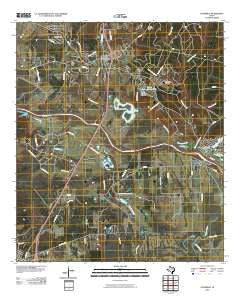 Goodrich Texas Historical topographic map, 1:24000 scale, 7.5 X 7.5 Minute, Year 2010