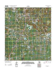 Goodrich Texas Historical topographic map, 1:24000 scale, 7.5 X 7.5 Minute, Year 2013