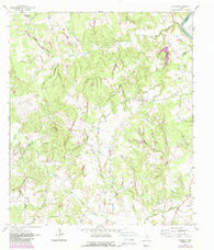 Goodwill Texas Historical topographic map, 1:24000 scale, 7.5 X 7.5 Minute, Year 1962