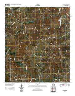 Goodwill Texas Historical topographic map, 1:24000 scale, 7.5 X 7.5 Minute, Year 2010