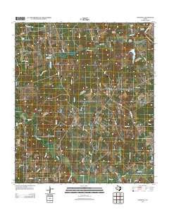Goodwill Texas Historical topographic map, 1:24000 scale, 7.5 X 7.5 Minute, Year 2013