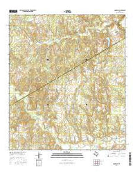 Goodwill Texas Current topographic map, 1:24000 scale, 7.5 X 7.5 Minute, Year 2016