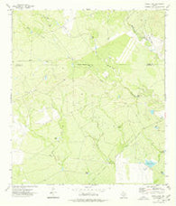 Goofy Lake Texas Historical topographic map, 1:24000 scale, 7.5 X 7.5 Minute, Year 1974