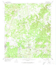 Gordon Texas Historical topographic map, 1:62500 scale, 15 X 15 Minute, Year 1959