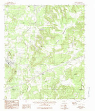 Gordon Texas Historical topographic map, 1:24000 scale, 7.5 X 7.5 Minute, Year 1984