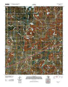Gordon Texas Historical topographic map, 1:24000 scale, 7.5 X 7.5 Minute, Year 2010