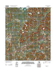 Gordon Texas Historical topographic map, 1:24000 scale, 7.5 X 7.5 Minute, Year 2012