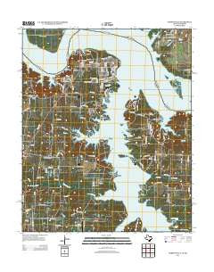 Gordonville Texas Historical topographic map, 1:24000 scale, 7.5 X 7.5 Minute, Year 2013