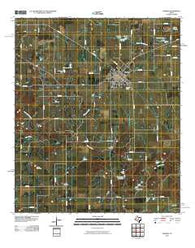 Gorman Texas Historical topographic map, 1:24000 scale, 7.5 X 7.5 Minute, Year 2010