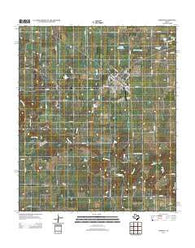 Gorman Texas Historical topographic map, 1:24000 scale, 7.5 X 7.5 Minute, Year 2012