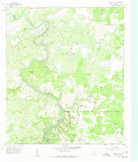 Gorman Falls Texas Historical topographic map, 1:24000 scale, 7.5 X 7.5 Minute, Year 1959