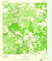 Gorman Falls Texas Historical topographic map, 1:24000 scale, 7.5 X 7.5 Minute, Year 1959