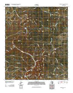 Gorman Falls Texas Historical topographic map, 1:24000 scale, 7.5 X 7.5 Minute, Year 2010