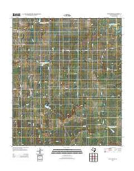 Gouldbusk Texas Historical topographic map, 1:24000 scale, 7.5 X 7.5 Minute, Year 2012