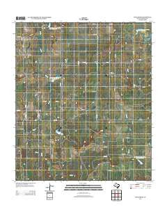Gouldbusk Texas Historical topographic map, 1:24000 scale, 7.5 X 7.5 Minute, Year 2012
