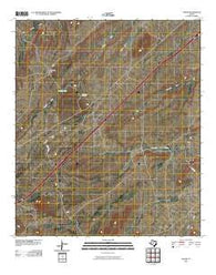 Gozar Texas Historical topographic map, 1:24000 scale, 7.5 X 7.5 Minute, Year 2010