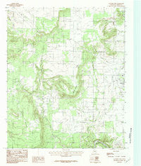 Graford West Texas Historical topographic map, 1:24000 scale, 7.5 X 7.5 Minute, Year 1984