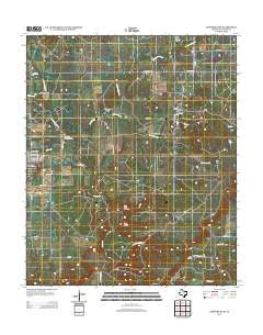 Graford East Texas Historical topographic map, 1:24000 scale, 7.5 X 7.5 Minute, Year 2012