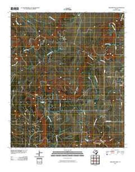 Graford West Texas Historical topographic map, 1:24000 scale, 7.5 X 7.5 Minute, Year 2010