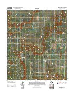 Graford West Texas Historical topographic map, 1:24000 scale, 7.5 X 7.5 Minute, Year 2012