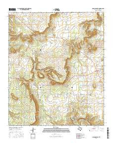 Graford West Texas Current topographic map, 1:24000 scale, 7.5 X 7.5 Minute, Year 2016