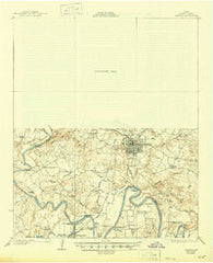 Graham Texas Historical topographic map, 1:62500 scale, 15 X 15 Minute, Year 1927