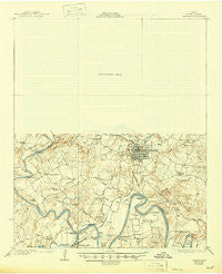 Graham Texas Historical topographic map, 1:62500 scale, 15 X 15 Minute, Year 1927