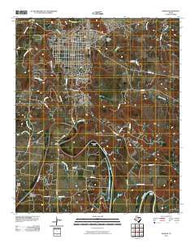 Graham Texas Historical topographic map, 1:24000 scale, 7.5 X 7.5 Minute, Year 2010