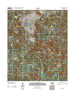 Graham Texas Historical topographic map, 1:24000 scale, 7.5 X 7.5 Minute, Year 2012