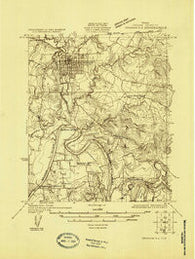 Graham 4-d Texas Historical topographic map, 1:48000 scale, 7.5 X 7.5 Minute, Year 1924