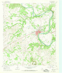 Granbury Texas Historical topographic map, 1:24000 scale, 7.5 X 7.5 Minute, Year 1961