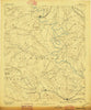 Granbury Texas Historical topographic map, 1:125000 scale, 30 X 30 Minute, Year 1889