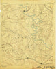 Granbury Texas Historical topographic map, 1:125000 scale, 30 X 30 Minute, Year 1889